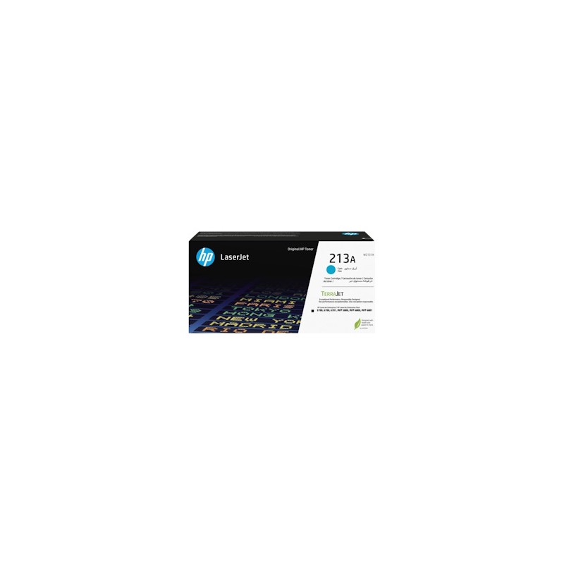 HP TONER CIANO W2131A 213A 3000 COPIE ORIGINALE HP TONER CIANO W2131A 213A 3000 COPIE ORIGINALE