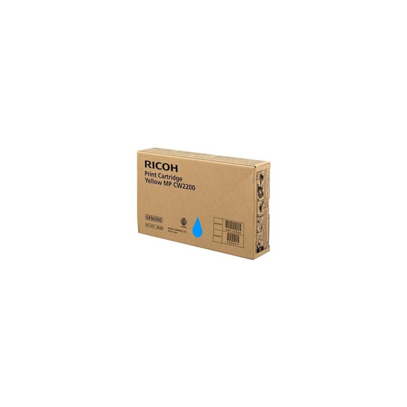 RICOH CARTUCCIA D\'INCHIOSTRO CIANO 841636 MP CW2200C 100ML ORIGINALE RICOH CARTUCCIA D\'INCHIOSTRO CIANO 841636 MP CW2200C 100ML ORIGINALE