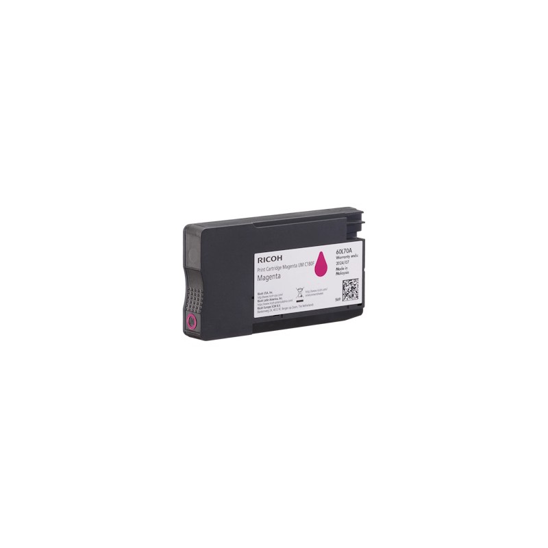 RICOH CARTUCCIA D\'INCHIOSTRO MAGENTA 408519 MAGENTA IJM C180F 1600 COPIE ORIGINALE RICOH CARTUCCIA D\'INCHIOSTRO MAGENTA 408519 MAGENTA IJM C180F 1600 COPIE ORIGINALE