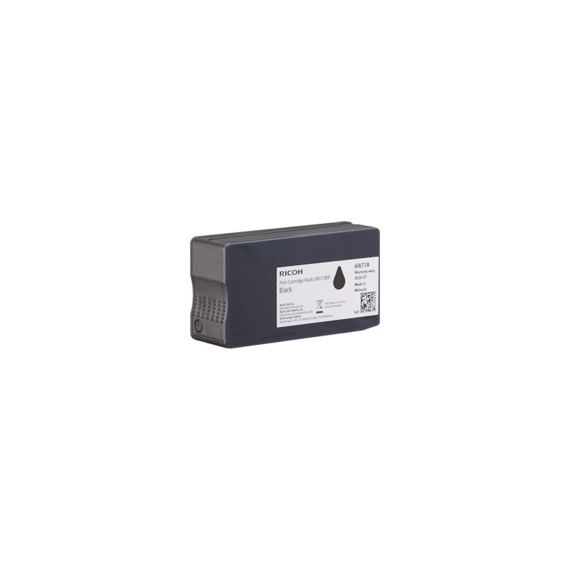 RICOH CARTUCCIA D\'INCHIOSTRO NERO 408517 BLACK IJM C180F 2000 COPIE ORIGINALE RICOH CARTUCCIA D\'INCHIOSTRO NERO 408517 BLACK IJM C180F 2000 COPIE ORIGINALE