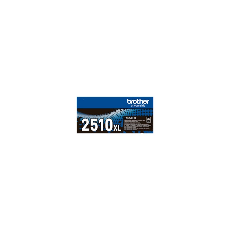 BROTHER TONER NERO TN-2510XL 2510XL 3000 COPIE ORIGINALE BROTHER TONER NERO TN-2510XL 2510XL 3000 COPIE ORIGINALE