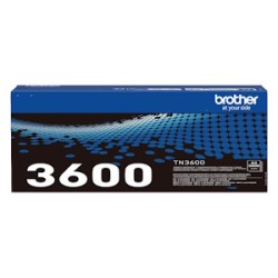 BROTHER TONER NERO TN-3600 3600 3000 COPIE ORIGINALE