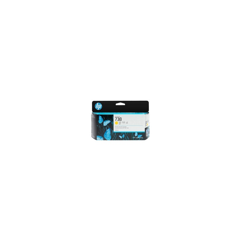 HP CARTUCCIA D\'INCHIOSTRO GIALLO 498N7A 738 130ML ORIGINALE HP CARTUCCIA D\'INCHIOSTRO GIALLO 498N7A 738 130ML ORIGINALE