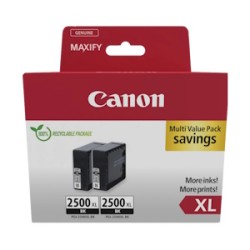 CANON MULTIPACK NERO PGI-2500BK XL 9254B011 2500 COPIE ORIGINALE