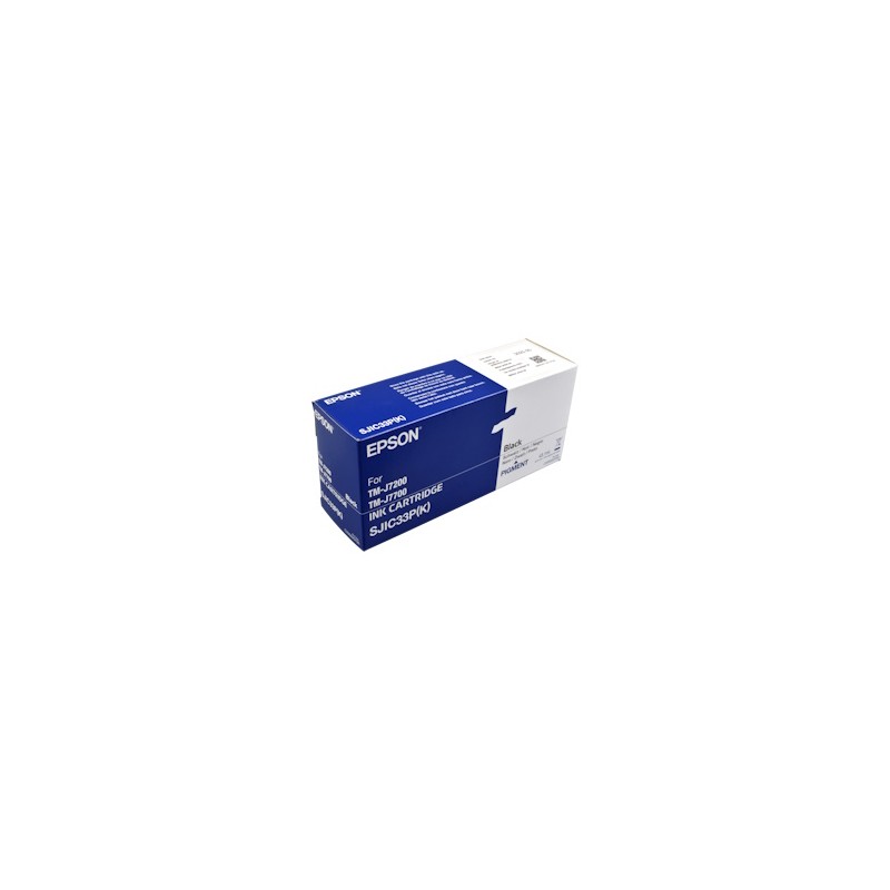 EPSON CARTUCCIA D\'INCHIOSTRO NERO C33S020700 SJIC33P(K) 43,1ML ORIGINALE EPSON CARTUCCIA D\'INCHIOSTRO NERO C33S020700 SJIC33P(K) 43,1ML ORIGINALE