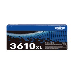 BROTHER TONER NERO TN-3610XL 3610XL 25000 COPIE ORIGINALE