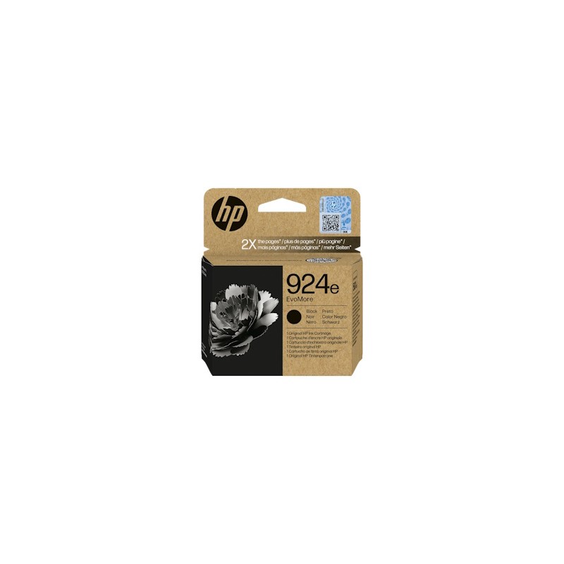HP CARTUCCIA D\'INCHIOSTRO NERO 4K0V0NE 924E 1000 COPIE ORIGINALE HP CARTUCCIA D\'INCHIOSTRO NERO 4K0V0NE 924E 1000 COPIE ORIGINALE