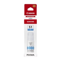 Canon Cartuccia D\'Inchiostro Ciano Gi-51C 4546C001 7000 Copie 70Ml Originale