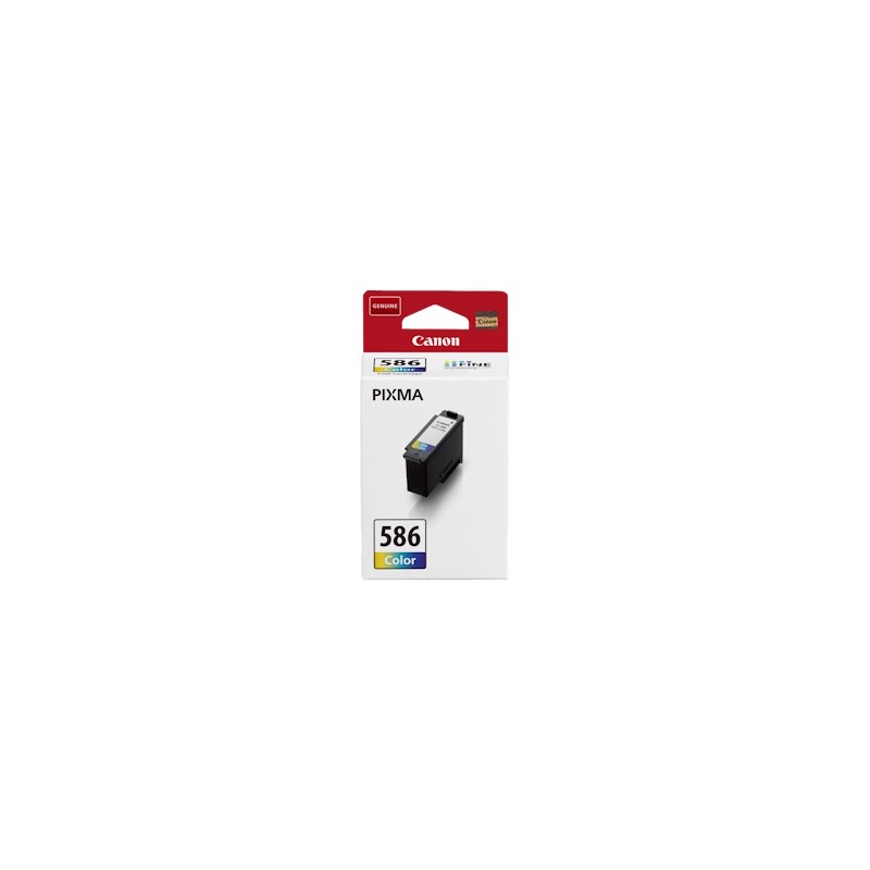 Canon Cartuccia D\'Inchiostro Differenti Colori Cl-586 6227C001 180 Copie Originale Canon Cartuccia D\'Inchiostro Differenti Colori Cl-586 6227C001 180 Copie Originale