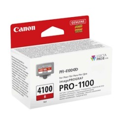 Canon Cartuccia D\'Inchiostro Rosso Pfi-4100R 6785C001 80Ml Originale