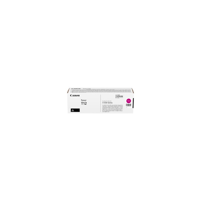 Canon Toner Magenta T12 M 5096C006 5300 Copie Originale Canon Toner Magenta T12 M 5096C006 5300 Copie Originale