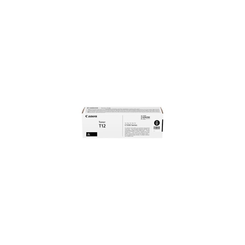 Canon Toner Nero T12 Bk 5098C006 7400 Copie Originale Canon Toner Nero T12 Bk 5098C006 7400 Copie Originale