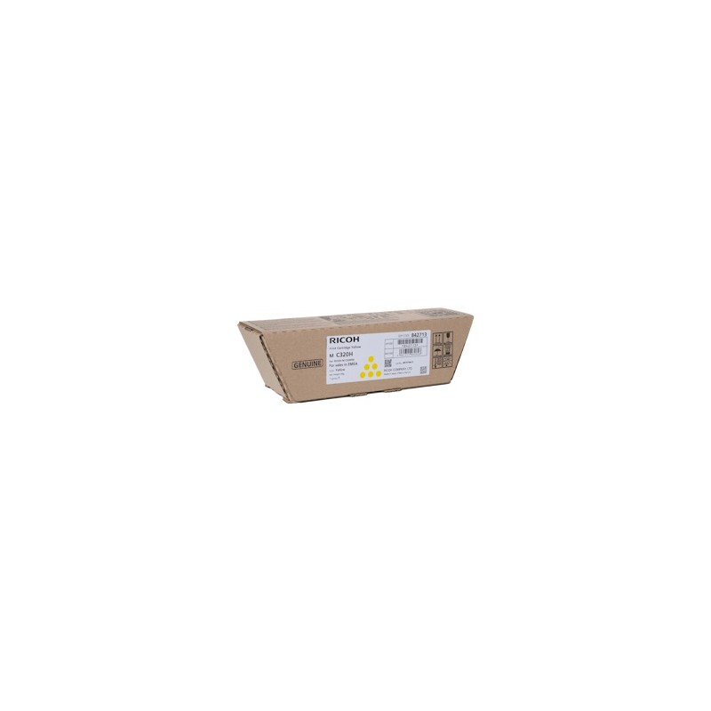Ricoh Toner Giallo 842713 M C320H 7500 Copie Originale Ricoh Toner Giallo 842713 M C320H 7500 Copie Originale