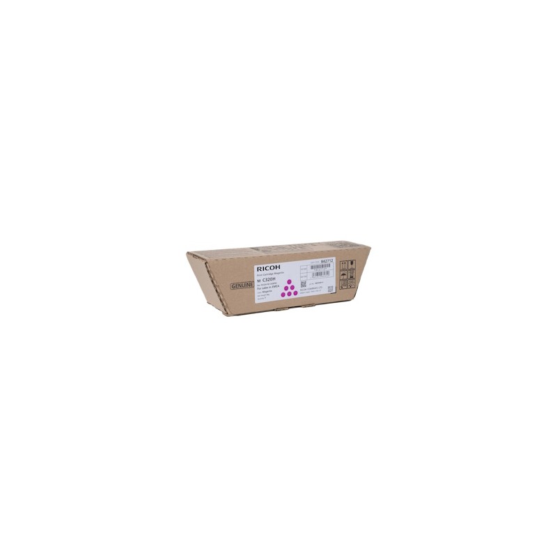 Ricoh Toner Magenta 842712 M C320H 7500 Copie Originale Ricoh Toner Magenta 842712 M C320H 7500 Copie Originale