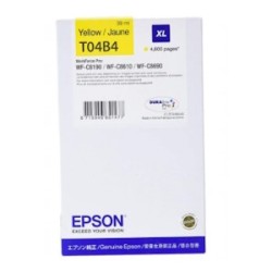 Epson Cartuccia D\'Inchiostro Giallo C13T04B44N T04B4 4600 Copie 39Ml Originale