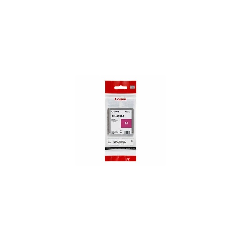 Canon Cartuccia D\'Inchiostro Magenta Pfi-031M 6265C001 55Ml Originale Canon Cartuccia D\'Inchiostro Magenta Pfi-031M 6265C001 55Ml Originale