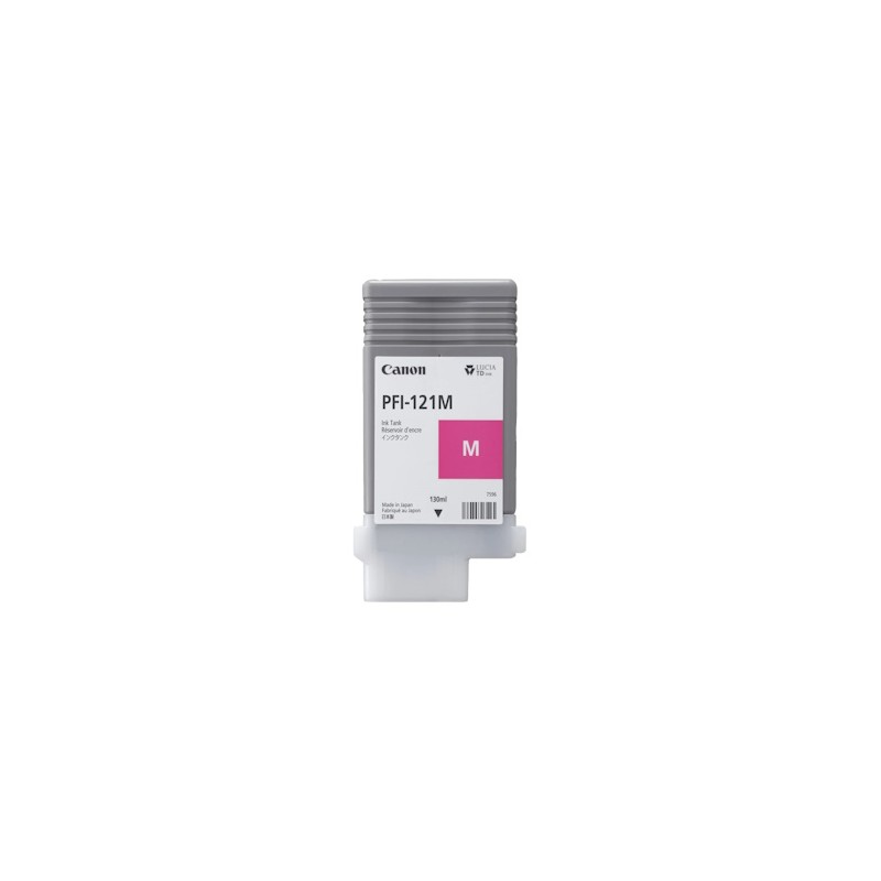 Canon Cartuccia D\'Inchiostro Magenta Pfi-121M 6267C001 130Ml Originale Canon Cartuccia D\'Inchiostro Magenta Pfi-121M 6267C001 130Ml Originale