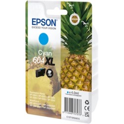 Epson Cartuccia D\'Inchiostro Ciano C13T10H24010 604 Xl 350 Copie 4Ml Originale